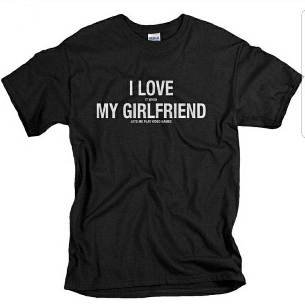 "I LOVE it when MY GIRLFRIEND lets me play video..